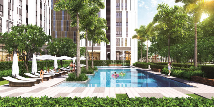 Dự án đầy đủ các tiện nghi hiện đại.