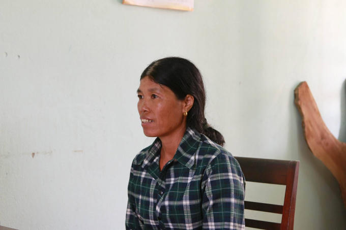 Vũ Thị Mây, vợ nghi phạm Thu, bị nghi là người không tố giác tội phạm tại cơ quan CSĐT