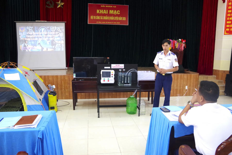 Thuyết minh mô hình hệ thống báo ngập và hút khô tự động trên tàu