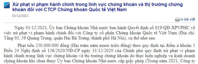ctcp chung khoan vn