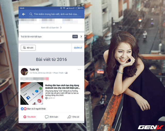 Khi đã hoàn tất thao tác tùy chỉnh, hãy nhấn “Xong” và chờ giây lát để Facebook tiết hành lọc và hiển thị kết quả theo thiết lập từ bạn.