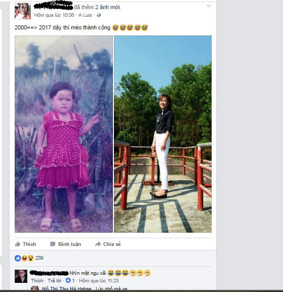 H&agrave;i hước đăng ảnh &ldquo;dậy th&igrave; th&agrave;nh c&ocirc;ng&rdquo; tr&ecirc;n Facebook