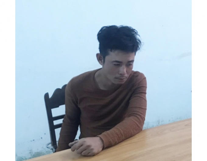 Đối tượng Kỳ đã ra đầu thú cơ quan Công an.