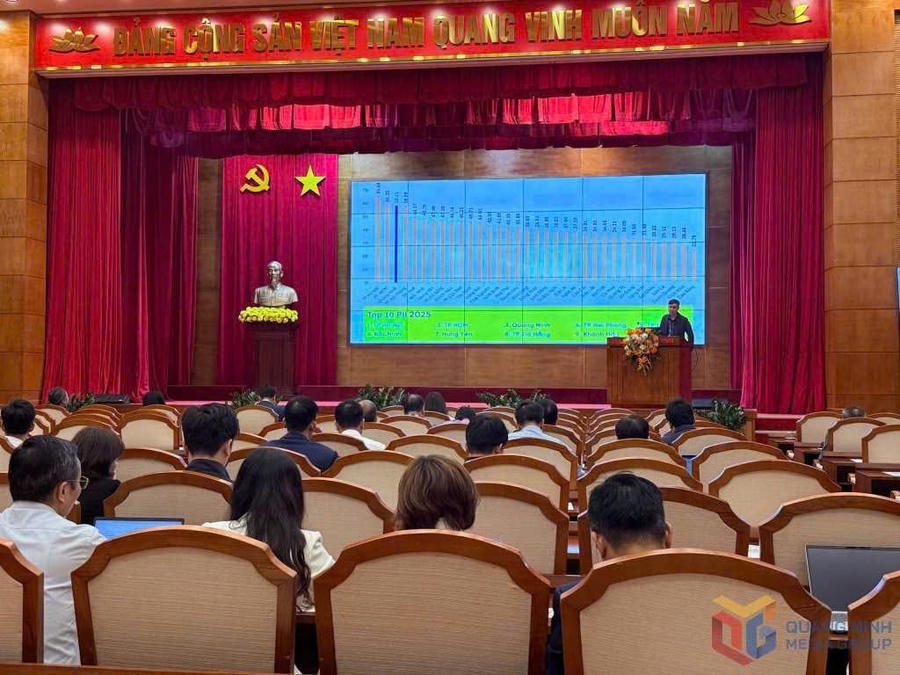 Quảng Ninh tổ chức hội nghị phân tích kết quả bộ chỉ số đổi mới sáng tạo (PII) năm 2025. (Ảnh: QMG).