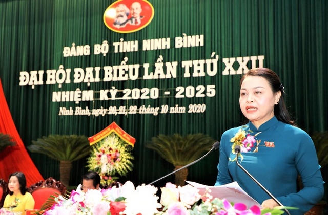 Chân dung Bí thư Tỉnh ủy Ninh Bình Nguyễn Thị Thu Hà