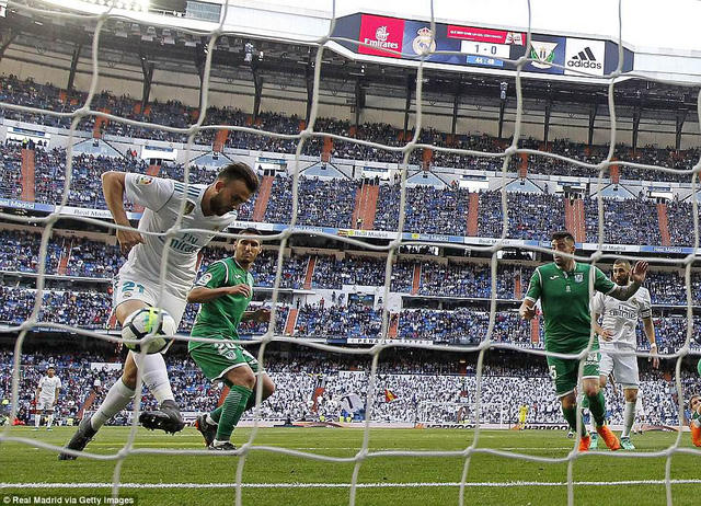 Real đã có chiến thắng chung cuộc với tỉ số 2-1. (Ảnh: Real Madrid via Getty Images)