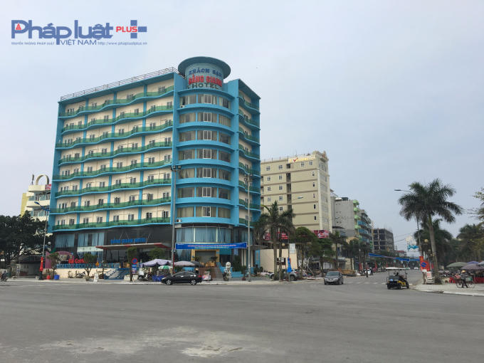 Khách sạn Bằng Giang, nơi sảy ra tranh chấp.