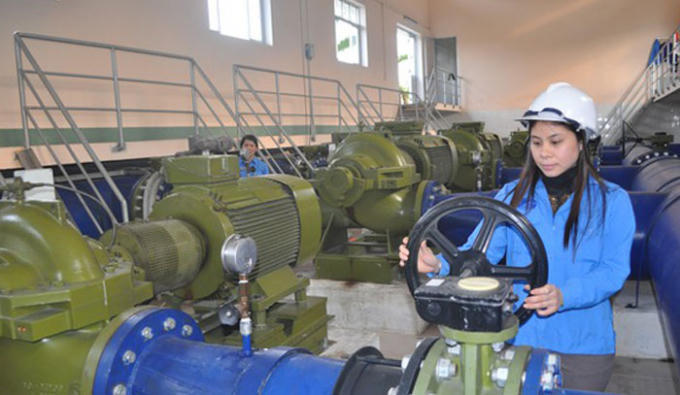Vận hành tại nhà máy nước Hưng Vĩnh (Công ty CP Cấp nước Nghệ An)