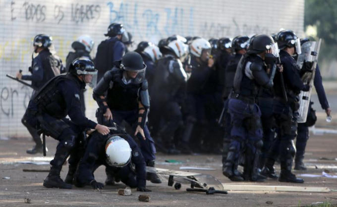  Đây là vụ biểu tình bạo lực nhất Brazil kể từ năm 2013.