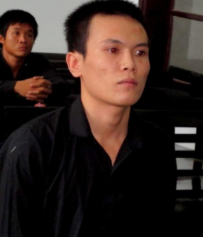 Đối tượng Đồng Khánh Duy tại tòa.
