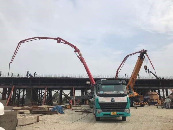 Gói thầu số 14-XL dài 19,48 km, hiện đang tổ chức 18 mũi thi công bao gồm các hạng mục đường, cầu, hầm và hầm chui dân sinh, sản lượng thi công đến nay đạt hơn 570 tỷ đồng trên hơn 2.252 tỷ.