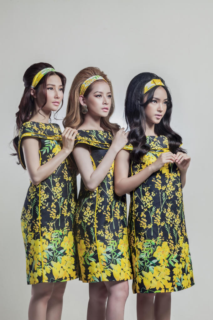 Chi Pu, Diễm My 9X, Ch&acirc;u B&ugrave;i - những đo&aacute; hoa m&ugrave;a hạ của Adrian Anh Tuấn