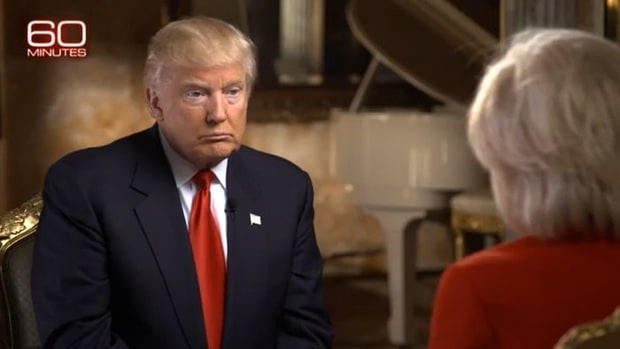 Ông Trump tham gia chương trình "60 minutes" của đài CBS.