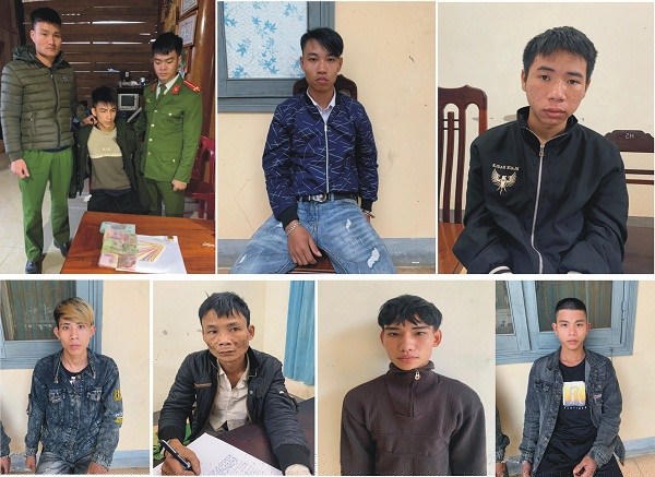 Các đối tượng trong vụ án