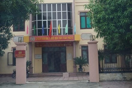Trụ sở công an phường Hưng Dũng. Ảnh: Lao Động.