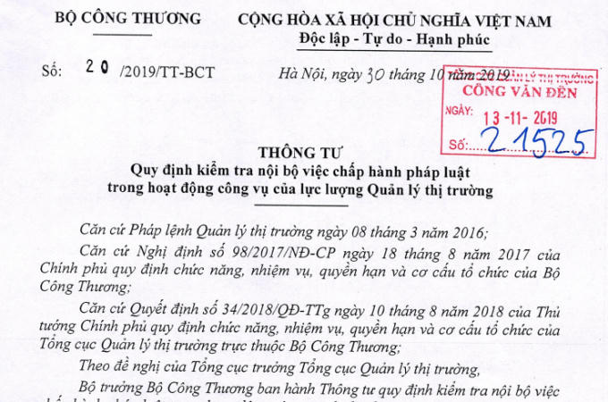 thong tu