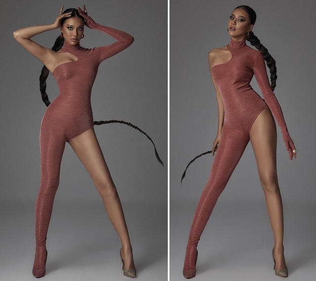 Được biết, cả năm qua, Á hậu Kim Duyên chăm chỉ tập luyện để có được hình thể mong muốn và thử nghiệm nhiều phong cách khác nhau. Người đẹp đã giảm đến 10 kg và phong cách thời trang cũng đi theo hướng gợi cảm hơn.