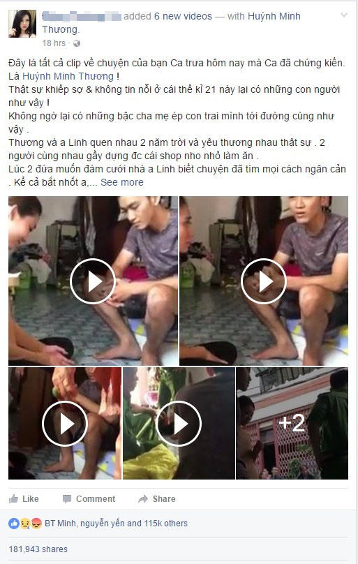 Sau khi thông tin được chia sẻ trên trang cá nhân Facebooker đã nhận được sự quan tâm của đông đảo cư dân mạng.