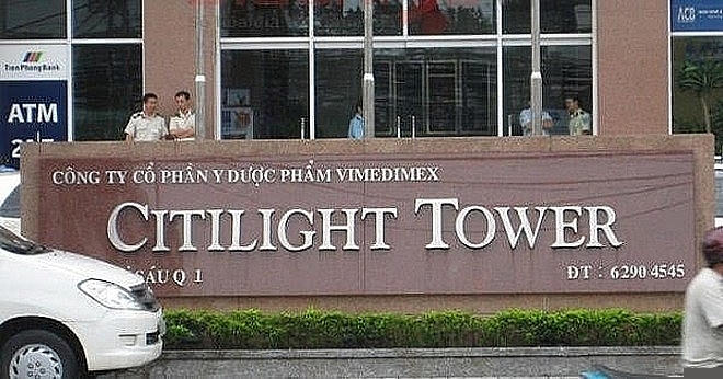 Toà nhà Citilight Tower tại số 45 Võ Thị Sáu, phường Đa Kao, quận 1, thành phố Hồ Chí Minh.