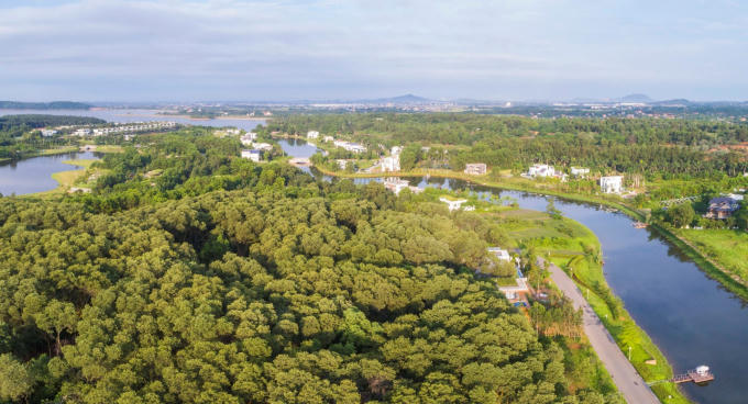 Flamingo Đại Lải Resort sở hữu vị trí đắc địa tại khu vực phía Bắc.