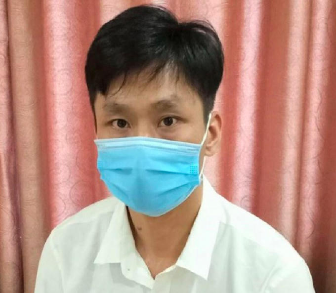 Người đàn ông tên Ou Yang F. nhập cảnh trái phép vào Việt Nam.
