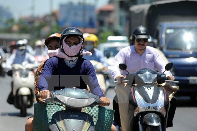 Khu vực Hà Nội, từ ngày 8/4 đến ngày 11/4 nhiệt độ có xu hướng tăng dần. Ảnh: minh họa/ Nguồn: TTXVN