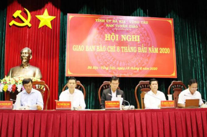 Ban Tuyên giáo Tỉnh ủy chủ trì hội nghị.