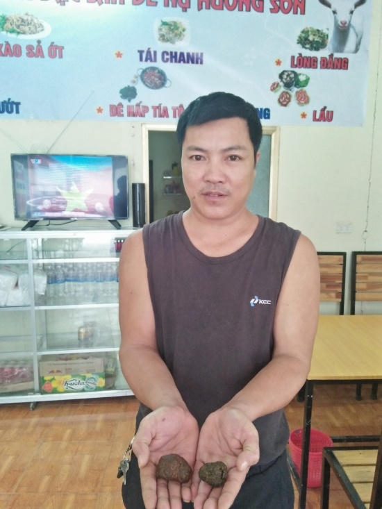 Anh Trần Công Phúc - chủ nhân hai hòn