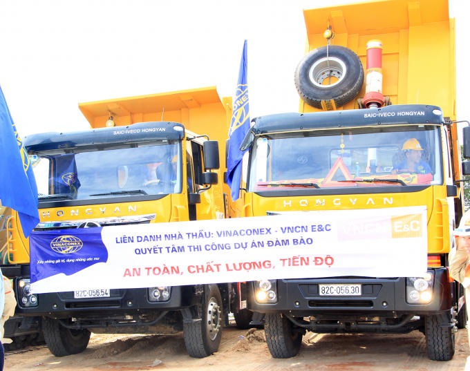 Liên danh các nhà thầu quyết tâm thi công dự án đảm bảo an toàn, chất lượng và đúng tiến độ