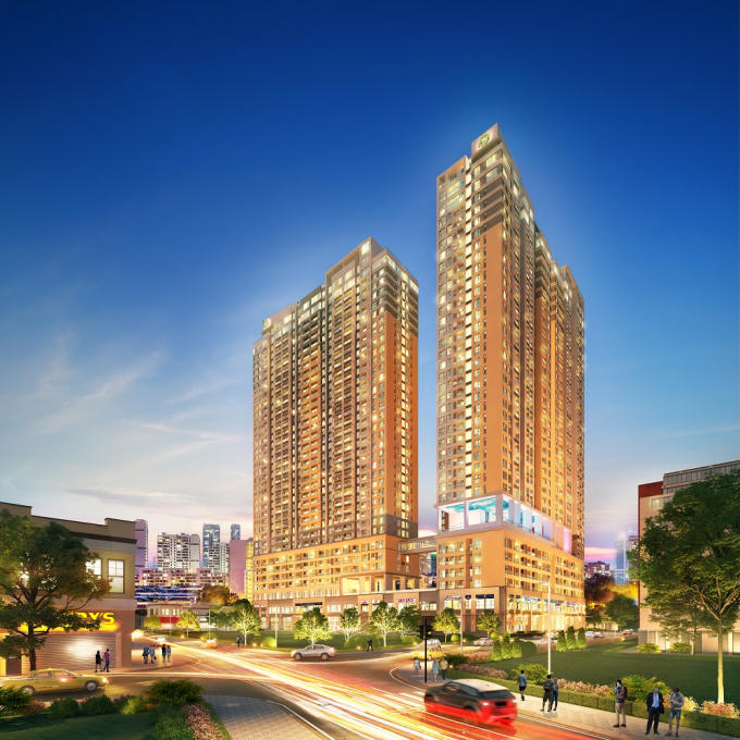 Phối cảnh dự án The Grand Manhattan.