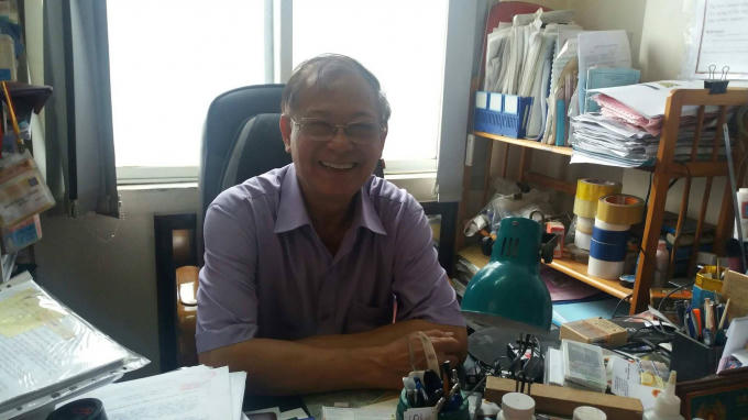 PGS-TS Hoàng Mạnh Hùng, nguyên Phó Viện trưởng Viện khoa học Hình sự Bộ Công an trao đổi với PV Phapluatplus.vn.