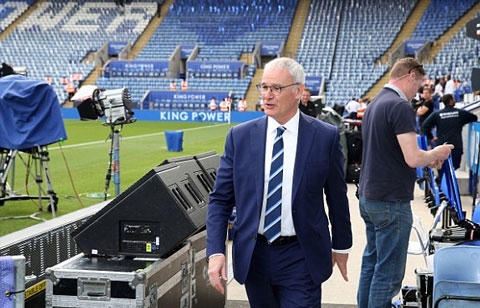 Thầy trò Ranieri đã sẵn sàng cho giây phút đăng quang.