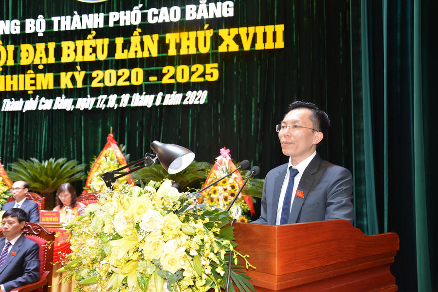 Bí thư Thành ủy Thành phố Lương Tuấn Hùng