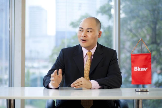 Ông Nguyễn Tử Quảng, Chủ tịch Bkav.