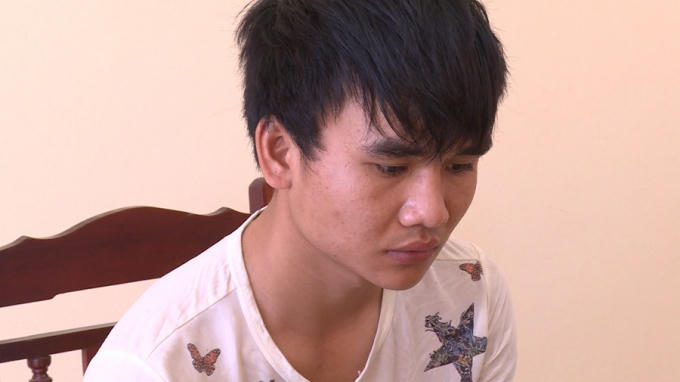 Đối tượng tại cơ quan điều tra. (Ảnh: CA Hưng Yên).