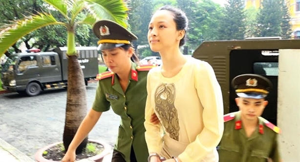 Người đẹp bị tạm giam cách đây không lâu.