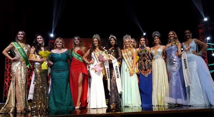 Người giành vương miện Hoa hậu là thí sinh đến từ Canada.