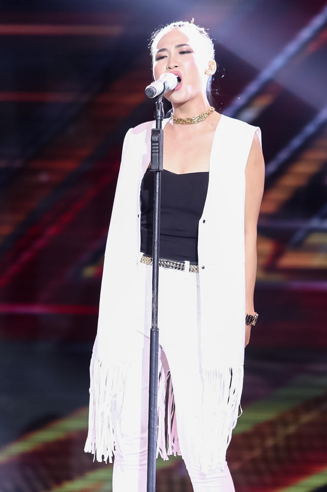 Minh Thư g&acirc;y b&atilde;o ở tập 2 v&ograve;ng Tranh đấu The X-Factor khiến BGK nể phục