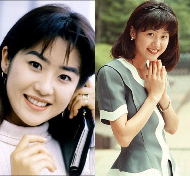 Go Hyun Jung thời trẻ, cô từng là Á hậu của Hoa hậu Hàn Quốc năm 1989 trước khi trở thành diễn viên điện ảnh