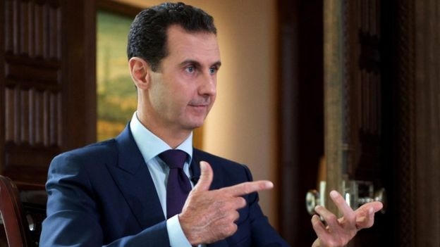 Tổng thống Syria Bashar al-Assad. (Ảnh: BBC)