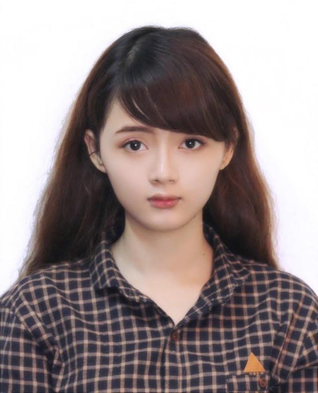 Tấm ảnh thẻ giúp cho Lan Hương (thường gọi là Hương Lê) khi ấy trở nên nổi tiếng.