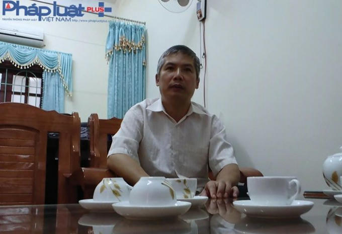 Bác sỹ Hoàng Văn Thanh - Phó Giám đốc bệnh viện đa khoa Quang Bình. (Ảnh:Tiến Vũ)