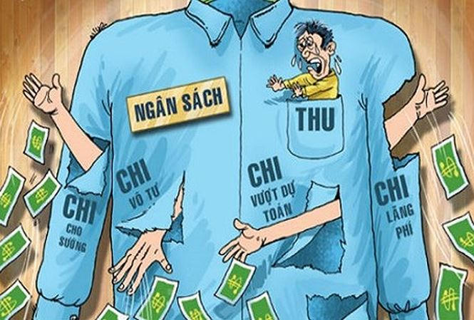 Ngân sách nhà nước: Thu được 3 đồng thì tiêu mất 2 đồng. Ảnh minh họa: KT.