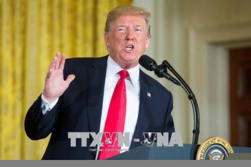 Tổng thống Mỹ Donald Trump. Ảnh: AFP/TTXVN