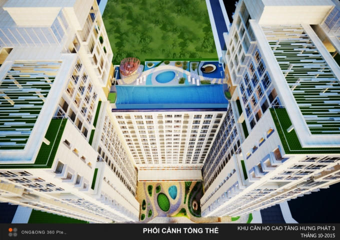 Hồ bơi Sky View nằm trên tầng 21 của dự án.