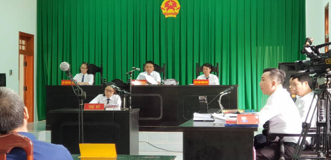 Mặc dù chứng cứ buộc tội bị cáo "yếu" thế nhưng TAND huyện Cư Jút vẫn tuyên án.