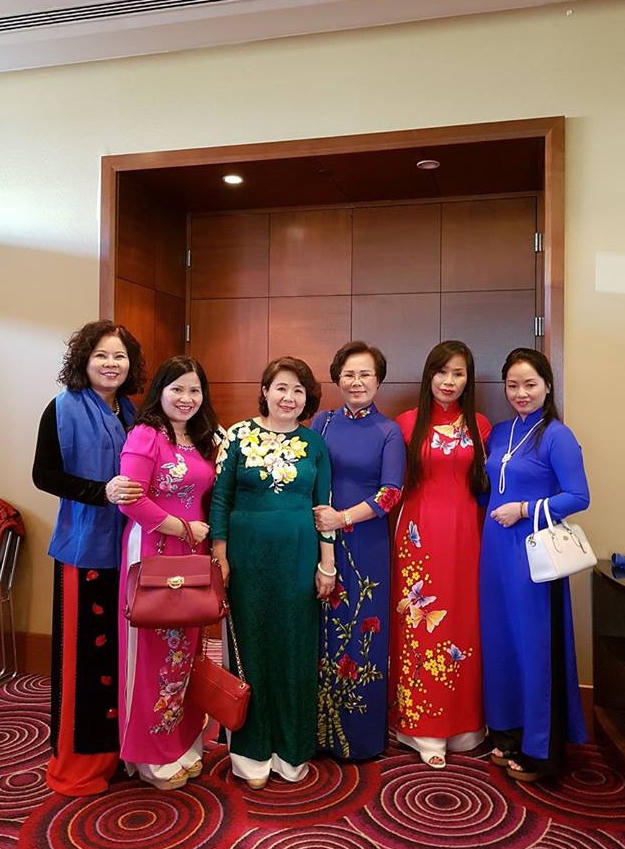 Các nữ Doanh nhân tham dự Hội nghị.