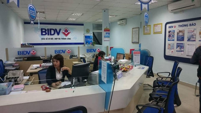 Sàn nay 7/12 Ngân hàng đã giao dịch bình thường. (Ảnh: Đăng Hậu)