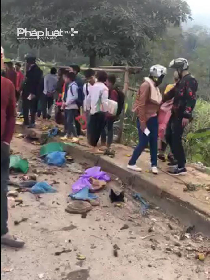 Địa đểm xảy ra vụ tai nạn.