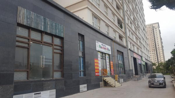 Hiện trường nơi xảy ra sự việc.